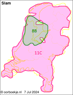 in heel Nederland op kanaal 11C
in Noord-Holland en Flevoland op kanaal 8B
