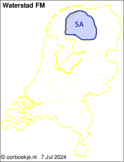 in Friesland op kanaal 5A