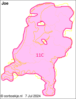 in heel Nederland op kanaal 11C