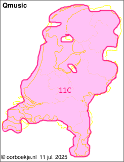 in heel Nederland op kanaal 11C