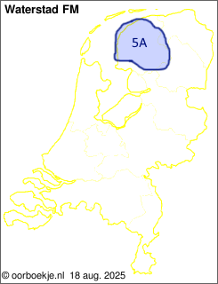 in Friesland op kanaal 5A