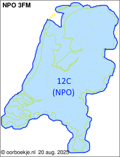 in heel Nederland op kanaal 12C