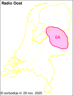 in Overijssel op kanaal 6A