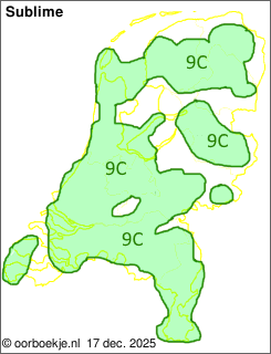in heel Nederland op kanaal 9C