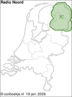 in Groningen en Drenthe op kanaal 7C
