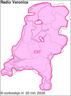 in heel Nederland op kanaal 11C