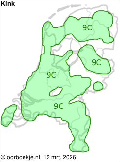 in heel Nederland op kanaal 9C
