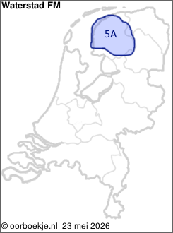 in Friesland op kanaal 5A