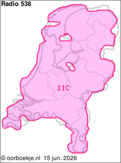 in heel Nederland op kanaal 11C