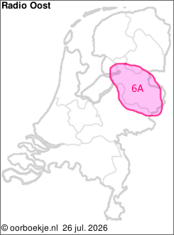 in Overijssel op kanaal 6A