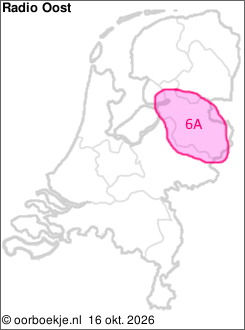 in Overijssel op kanaal 6A
