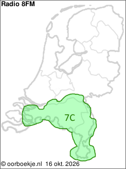in Noord-Brabant en Limburg op kanaal 7C