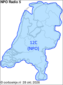 in heel Nederland op kanaal 12C